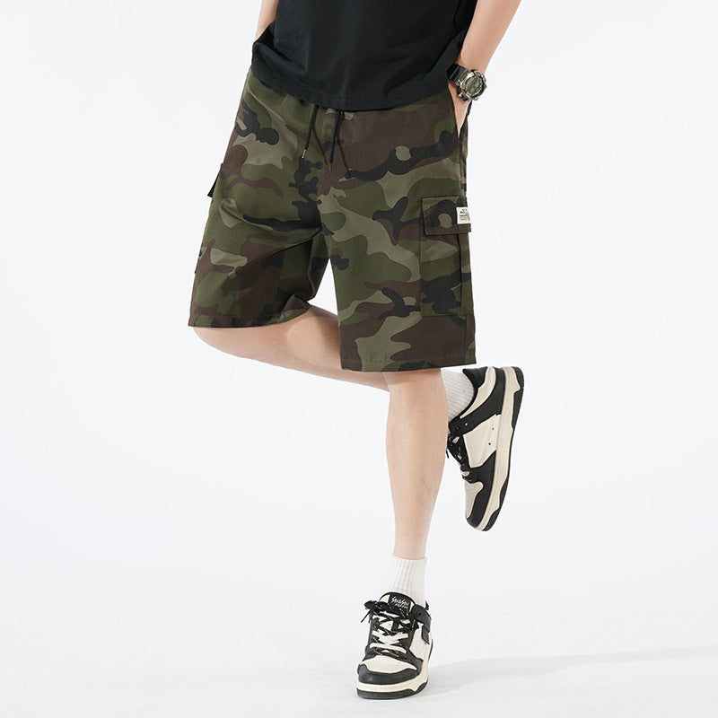Workwear Camouflage Plus Size Loose Leisure Sports Men's Casual Pants