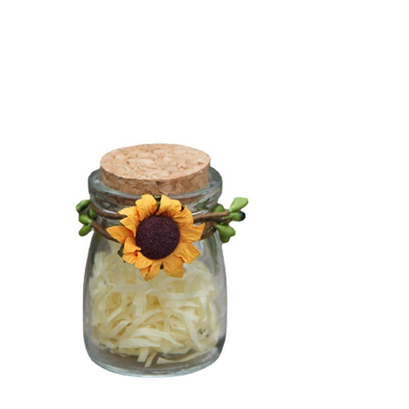 SUNFLOWER Diy Garland Accessories Wedding Candies Box Accessories Small Sunflower Bouquet