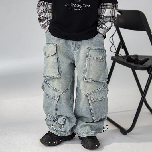 Spring And Autumn New Boys' Autumn Leisure Pants