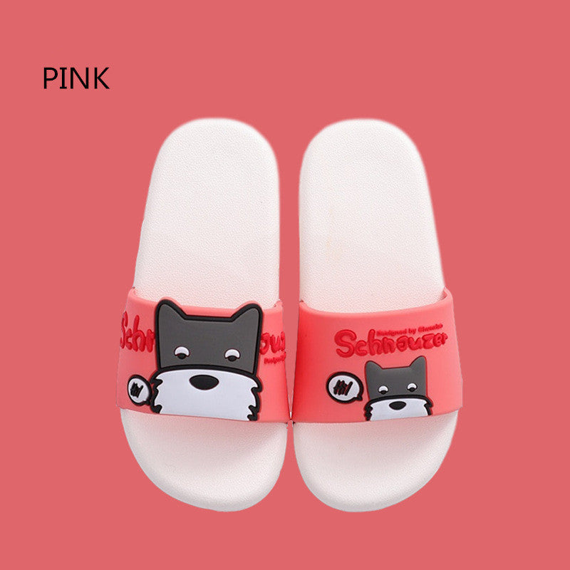 Children's cartoon non-slip slippers