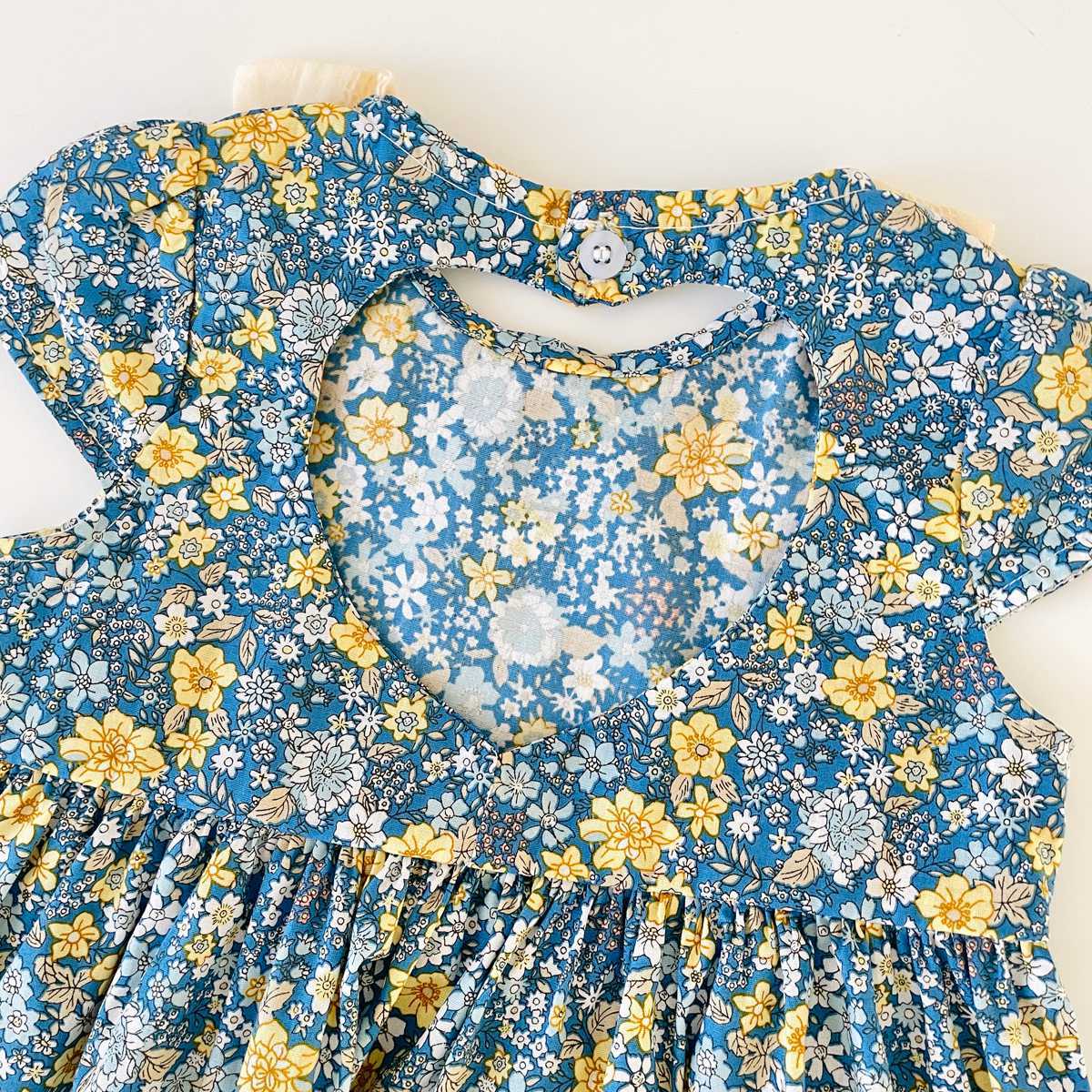 Fashion Personality Korean Style Girls Floral Dress