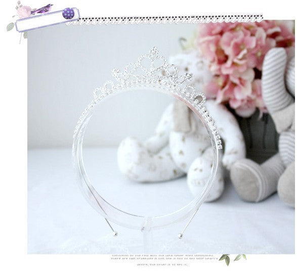 Children's headwear headband shiny rhinestone headband