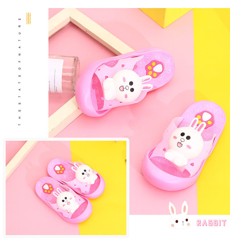 PVC massage slippers