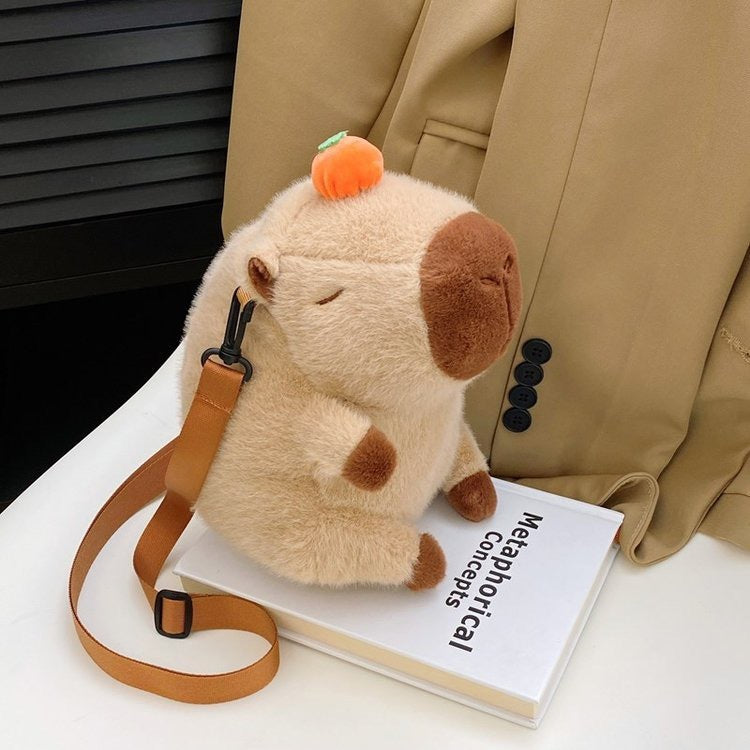 Cute Capybara Doll Bag Girl Student