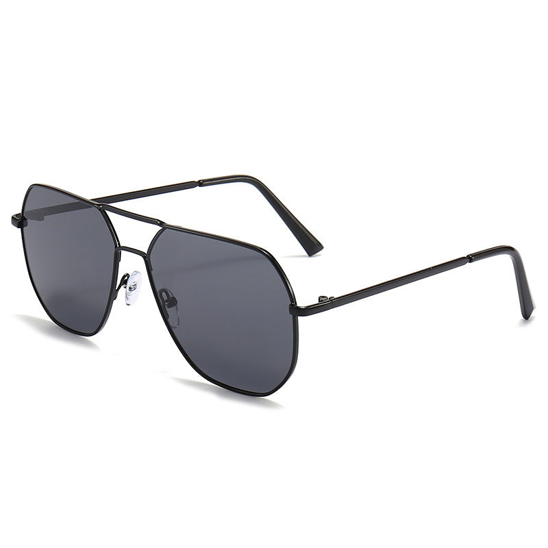 Fashion Personality Double Beam Sunglasses Men's Retro