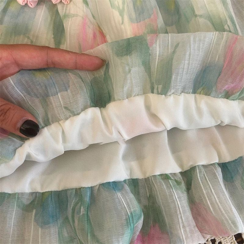 Camisole Bud-waisted Shorts Two-piece Set Dress Suit