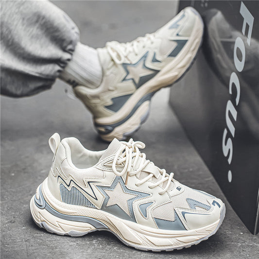 Thick Bottom Fashion Trend Casual Daddy Shoes