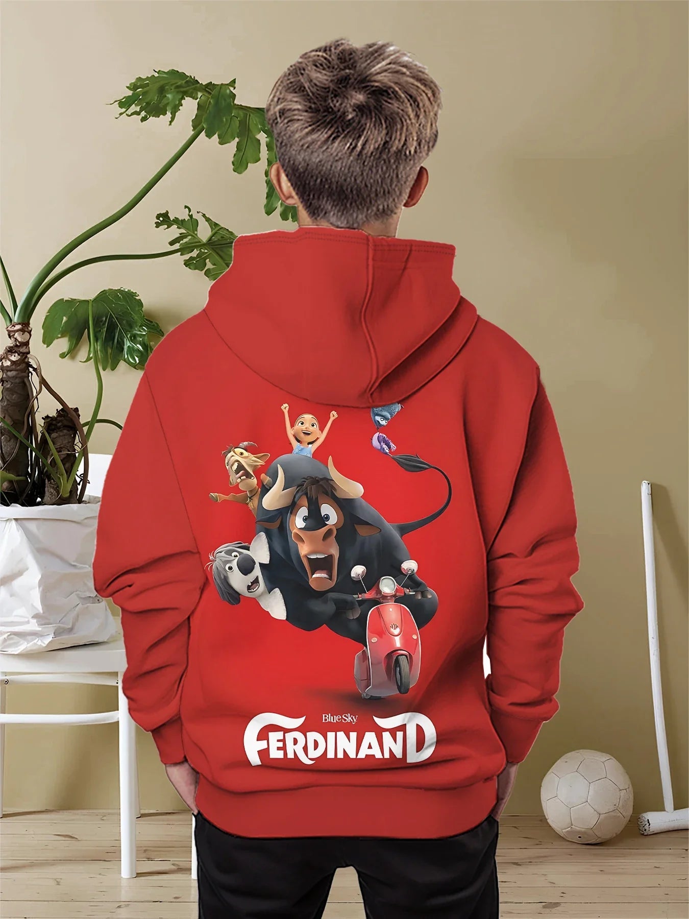 3D Print All Ferdinands Cartoon Seasons Children Casual Sweatshirt Cool Pullover Tops Unisex Clothes Boy Girl Hoodies