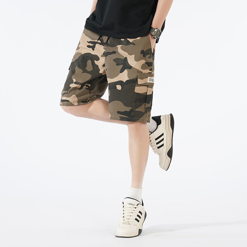 Workwear Camouflage Plus Size Loose Leisure Sports Men's Casual Pants