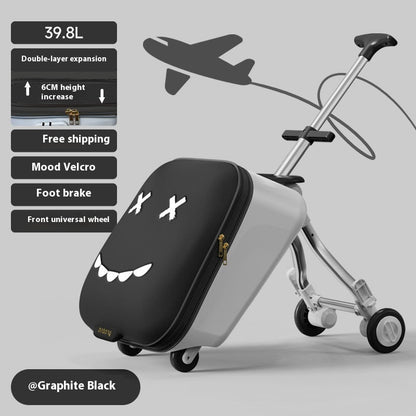 Luggage Children's Riding And Boarding Machine Trolley Case