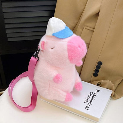 Cute Capybara Doll Bag Girl Student