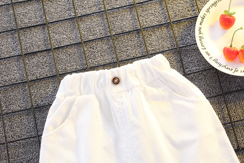 Summer Fashion Baby Boy Clothes Sets T-shirt + Pants 1-4T Toddler Casual Clothing Suits Children Kids Boys Outfits Suit