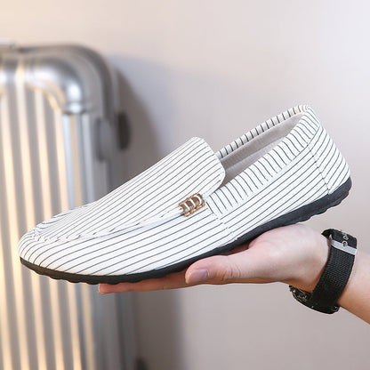 New Korean version of the wild lazy shoes men