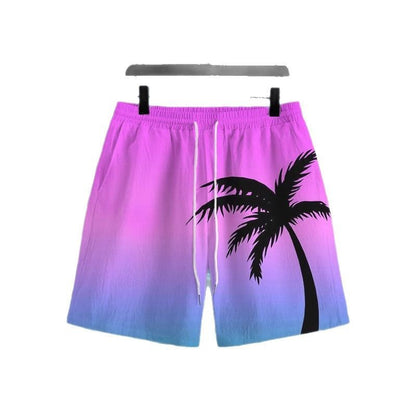 Fashion Digital Printing Men's Sports Beach Pants