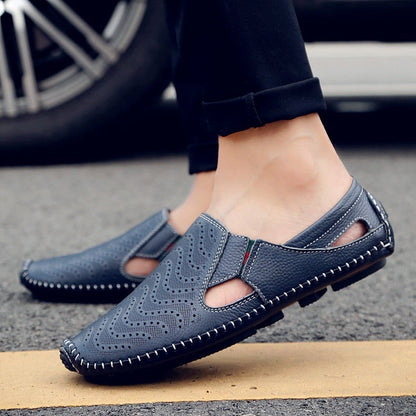 Fashion Men's Closed Toe Casual Breathable Sandals