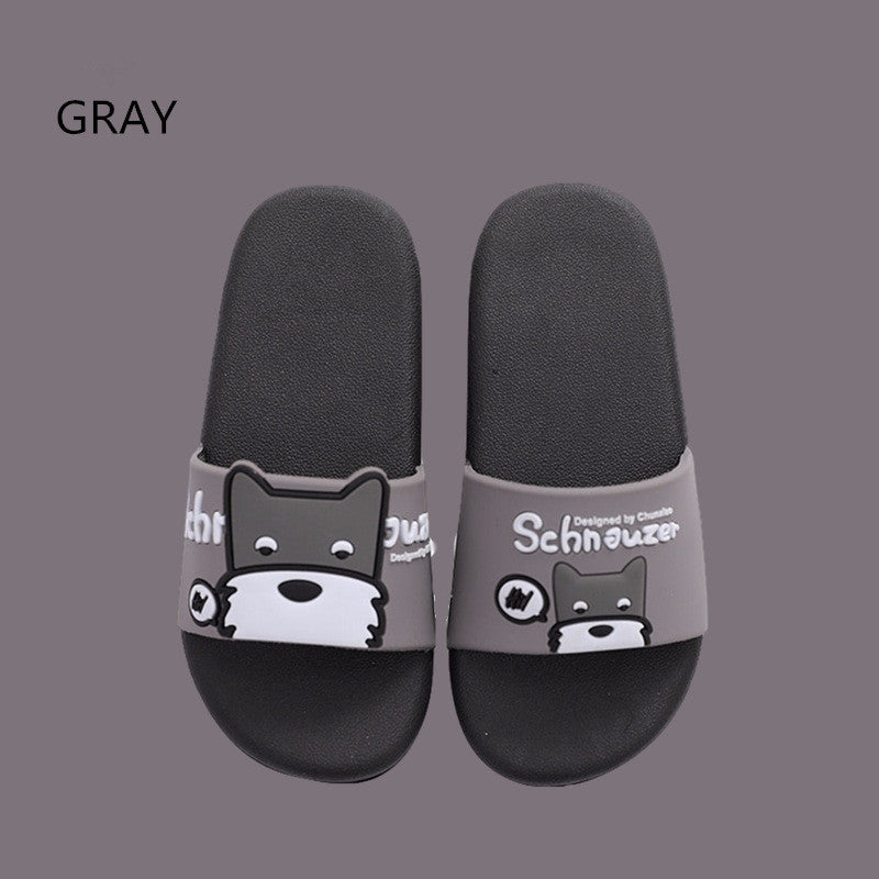 Children's cartoon non-slip slippers