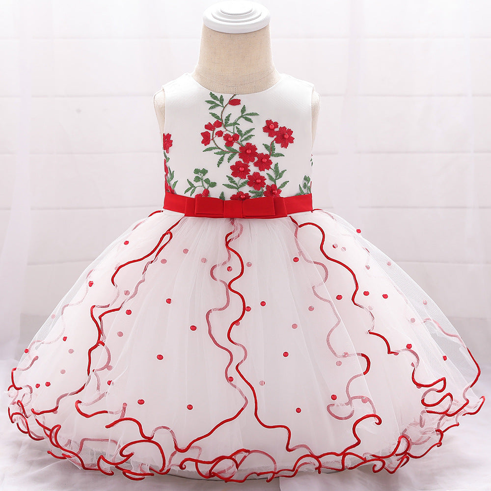 Children's Fashion Bowknot Dress Princess Dress