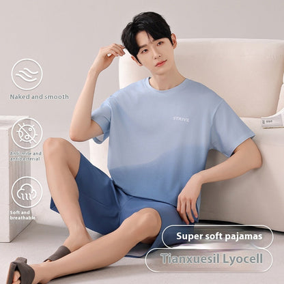Lai Sai Er Tian Xue Si Men's Pajamas