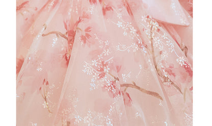 Bride Fellow Kids Wedding Birthday Party Sweet Evening Dress