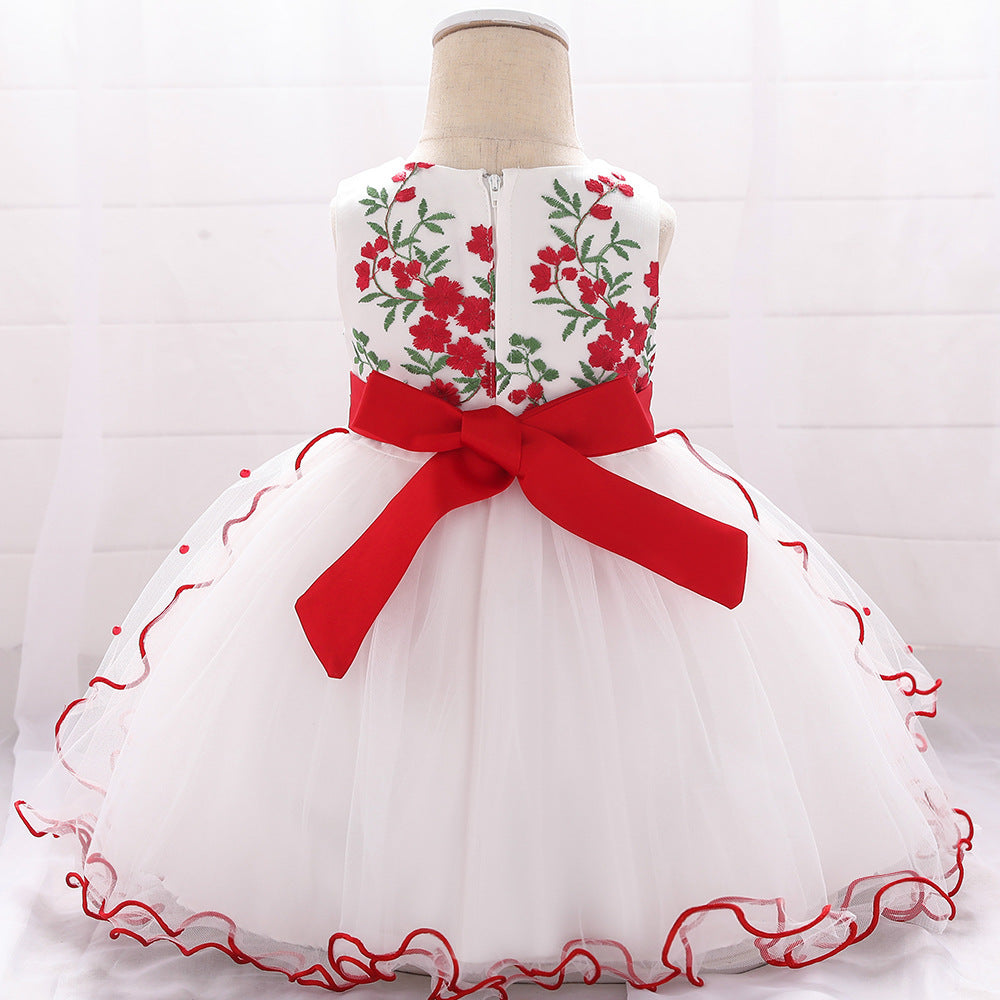 Children's Fashion Bowknot Dress Princess Dress
