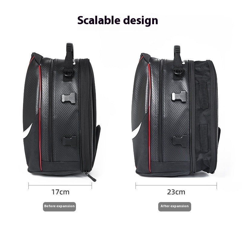 Multifunctional Motorcycle Hard Shell Rear Seat Shoulder Messenger Bag