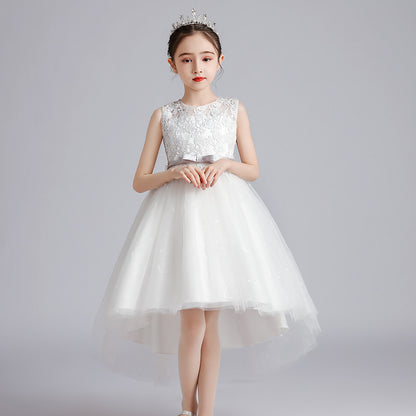Children's dress skirt trailing princess skirt