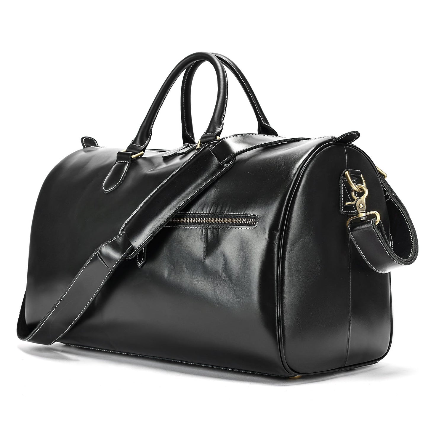 Travel Vintage Leather Large-capacity Crossbody Bag