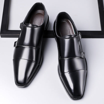 Leather Shoes Men's Business Shoes Oxford