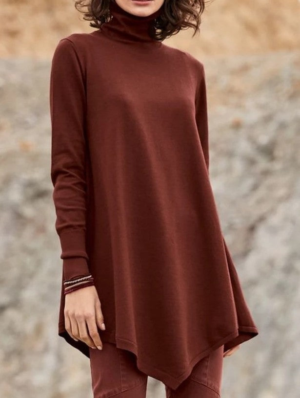 Irregular Hem Of New Plus Size Women's Clothing