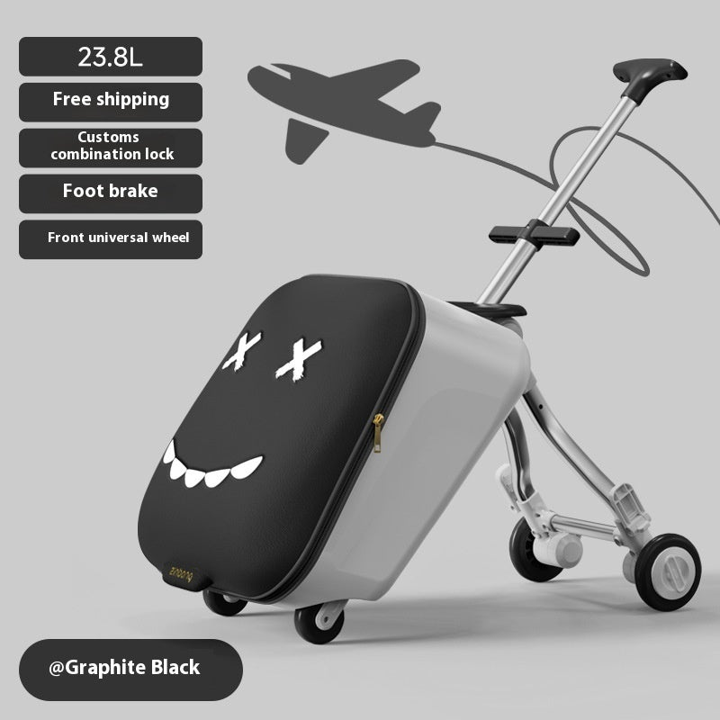 Luggage Children's Riding And Boarding Machine Trolley Case