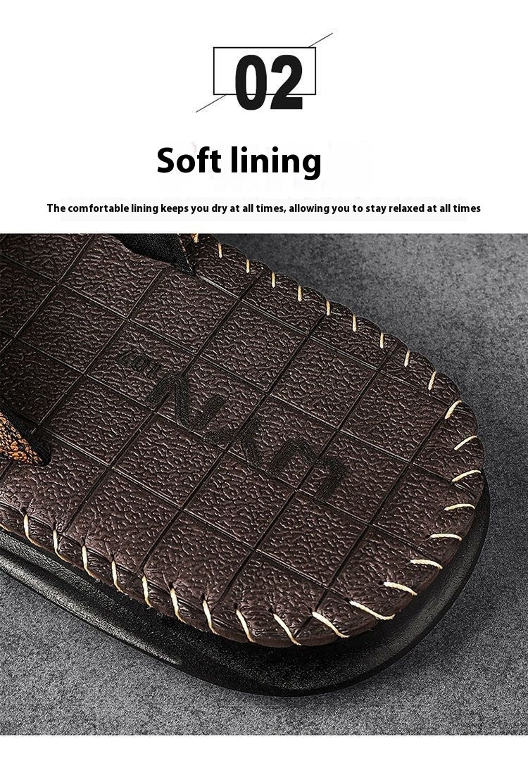 Non-slip Wear-resistant Outdoor Summer Flip-flops Men's