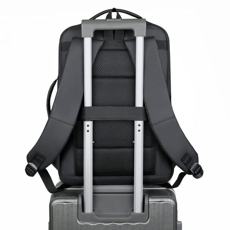 Backpack Men's Large Capacity Outdoor Travel Bag Hand-carrying Multifunctional Business Computer Bag Simple