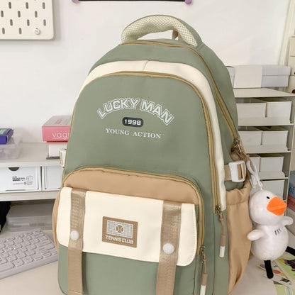 Special-interest Design Large Capacity Class Tutorial Play Backpack Good-looking All-match Backpack