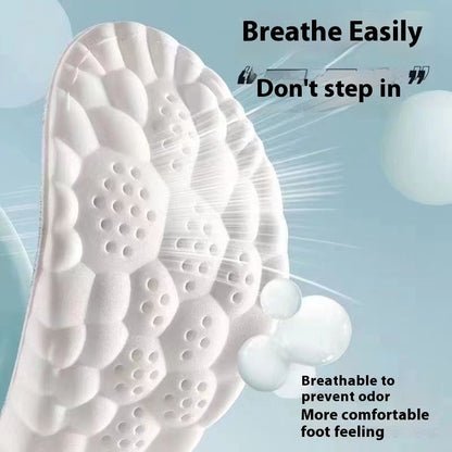 Anti Odor Sweat Absorbing Breathable High Elasticity Insole