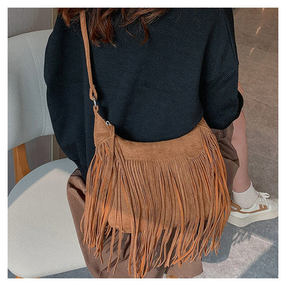 New Retro Personality And Minimalism All-match Messenger Bag