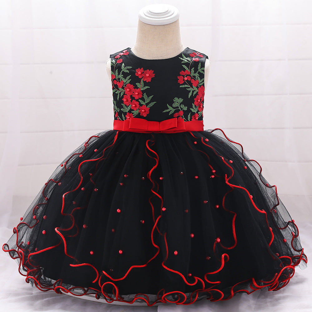 Children's Fashion Bowknot Dress Princess Dress