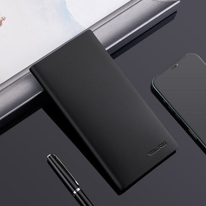 Men's Emperor Paul Long Leather Wallet  Gift Box Packaging