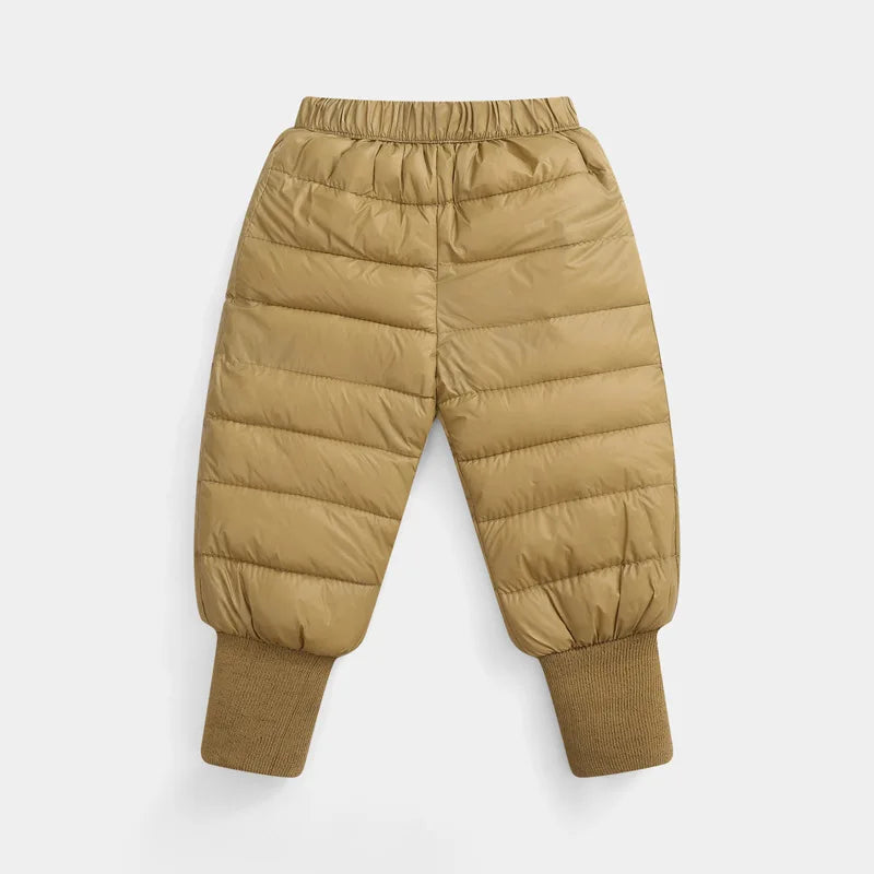 Winter Children Warm Overalls Autumn Girls Boys Thick Pants Baby Girl Jumpsuit For 1-5 years High Quality Kids Ski Down Overalls