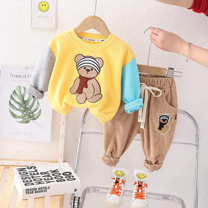 New Spring And Autumn Set For Infant And Child Fashion