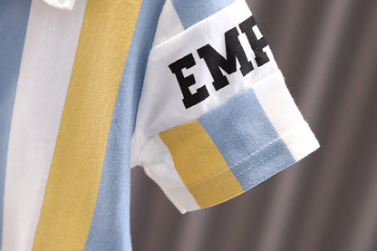 Summer Fashion Baby Boy Clothes Sets T-shirt + Pants 1-4T Toddler Casual Clothing Suits Children Kids Boys Outfits Suit