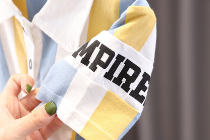 Summer Fashion Baby Boy Clothes Sets T-shirt + Pants 1-4T Toddler Casual Clothing Suits Children Kids Boys Outfits Suit