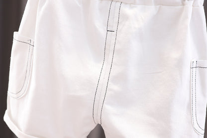 Summer Fashion Baby Boy Clothes Sets T-shirt + Pants 1-4T Toddler Casual Clothing Suits Children Kids Boys Outfits Suit