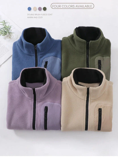 4-18 Years Boys Girls Polar Fleece Vest Autumn Winter Thick Warm Teen Children Tops Outerwear 5A Antimicrobial Kids Waistcoats