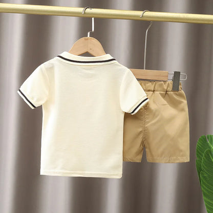 Summer Fashion Baby Boy Clothes Sets T-shirt + Pants 1-4T Toddler Casual Clothing Suits Children Kids Boys Outfits Suit