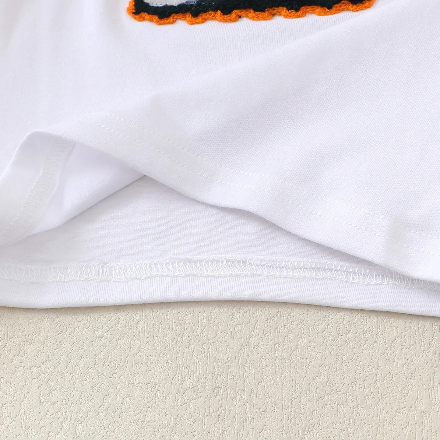 Baby Boys Summer Short Sleeve Outfit with Small Excavator Pattern Infant Toddler Clothing Set