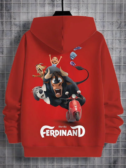 3D Print All Ferdinands Cartoon Seasons Children Casual Sweatshirt Cool Pullover Tops Unisex Clothes Boy Girl Hoodies