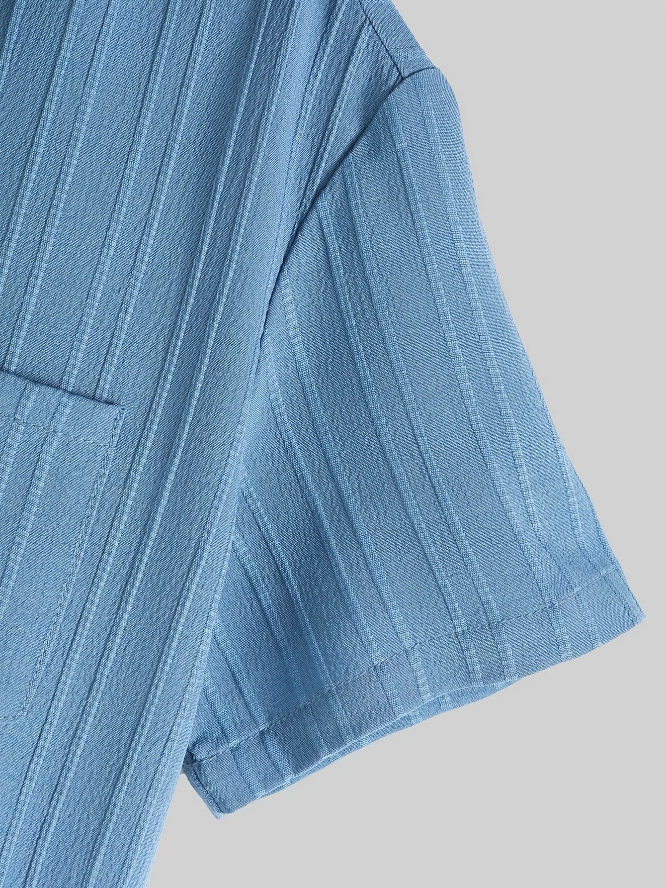 Boys' Shirts, Short-Sleeved Summer Thin Fashionable Medium and Large Children's Tops, Children's Summer Clothes