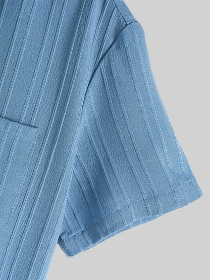 Boys' Shirts, Short-Sleeved Summer Thin Fashionable Medium and Large Children's Tops, Children's Summer Clothes