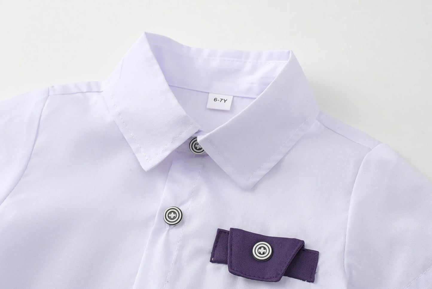 Boys Summer Bib Pants Set Children's Dress 2/Pc Kids Party Wear Size 80-130