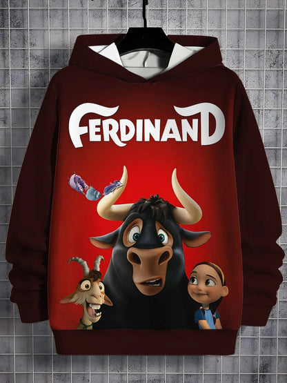 3D Print All Ferdinands Cartoon Seasons Children Casual Sweatshirt Cool Pullover Tops Unisex Clothes Boy Girl Hoodies